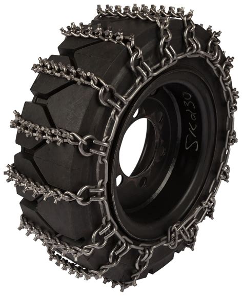 2 link skid steer chains|quality skid steer tire chains.